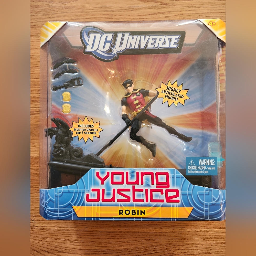 Young Justice Robin Action Figure By Mattel